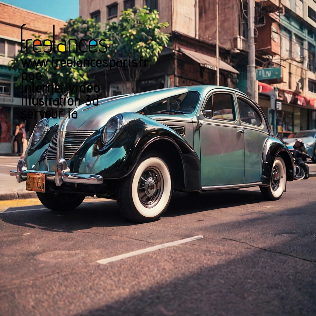 Pao mise en page internet vidéo illustration 3d serveur IA générative AI freelance paris studio de création magazines bi0bsnl0